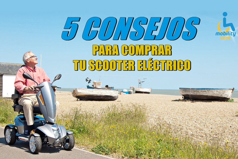 Guía para comprar un scooter eléctrico ligero para discapacitados